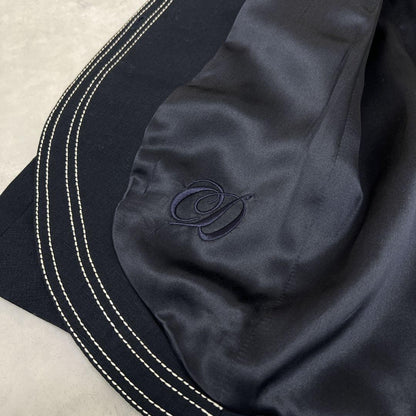 Christian Dior by John Galliano Jacket Asian fit XL 42 US size L Dark Navy Auth