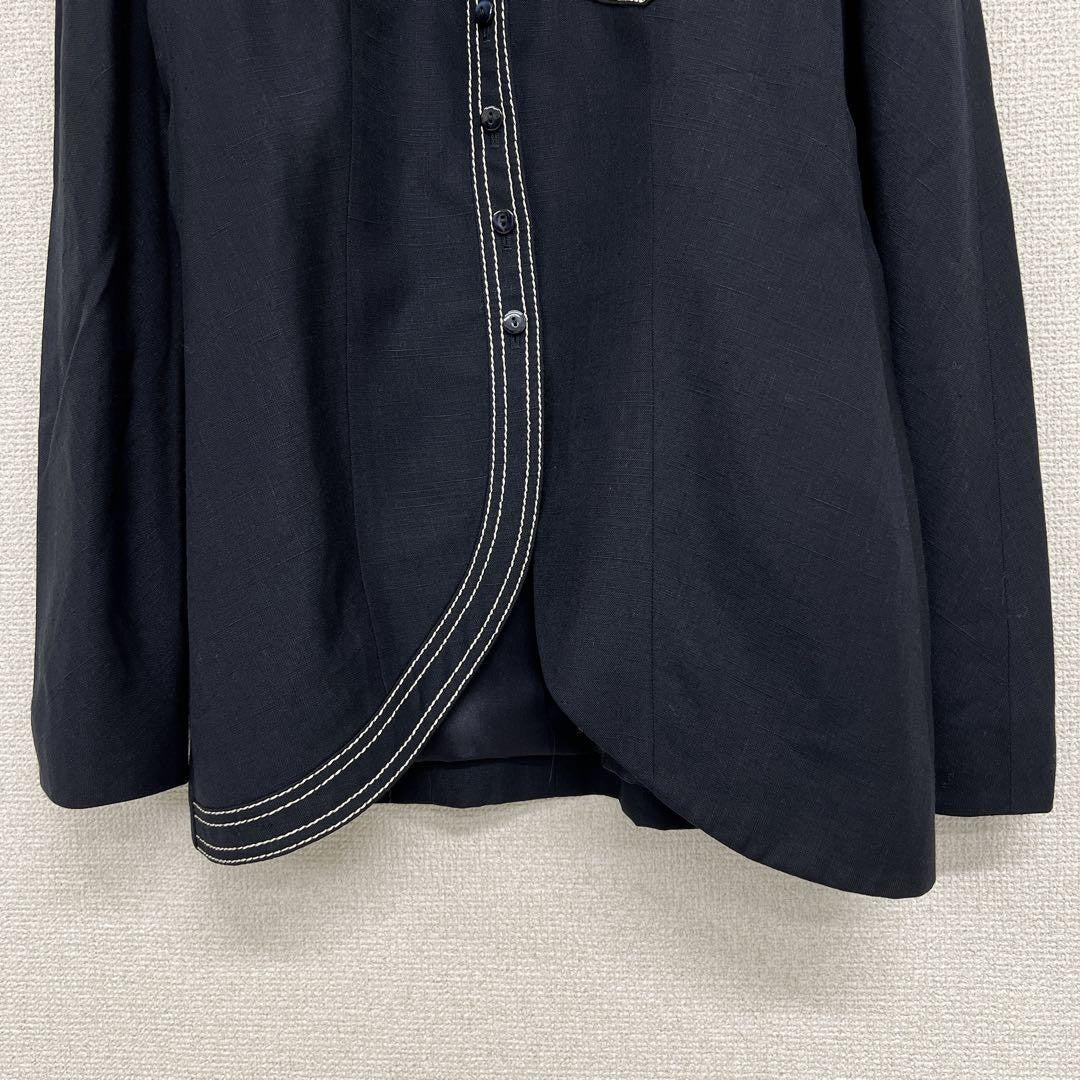 Christian Dior by John Galliano Jacket Asian fit XL 42 US size L Dark Navy Auth