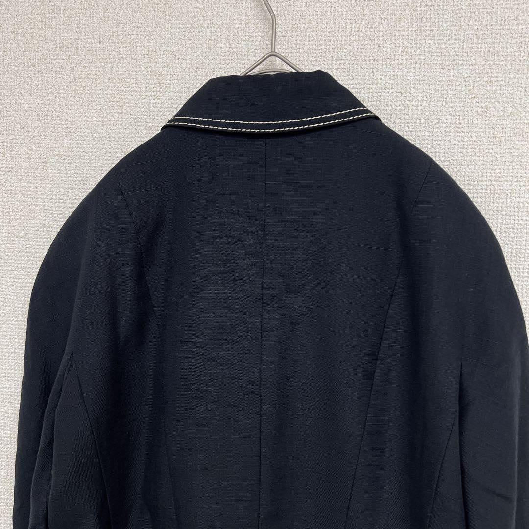 Christian Dior by John Galliano Jacket Asian fit XL 42 US size L Dark Navy Auth