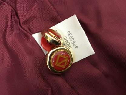 Christian Dior Tailored Jacket Asian fit M US size S Wine Red Authentic