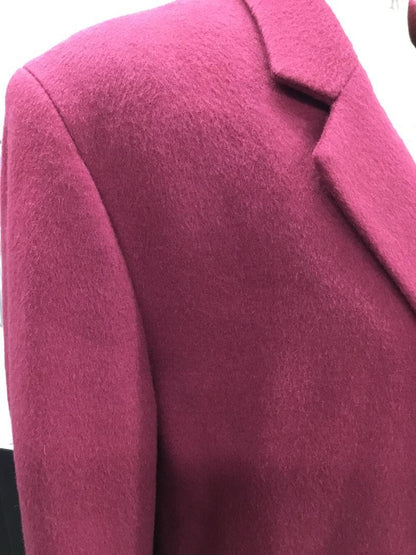 Christian Dior Tailored Jacket Asian fit M US size S Wine Red Authentic