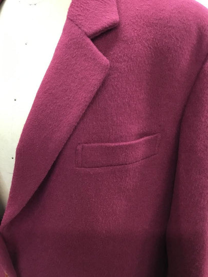 Christian Dior Tailored Jacket Asian fit M US size S Wine Red Authentic