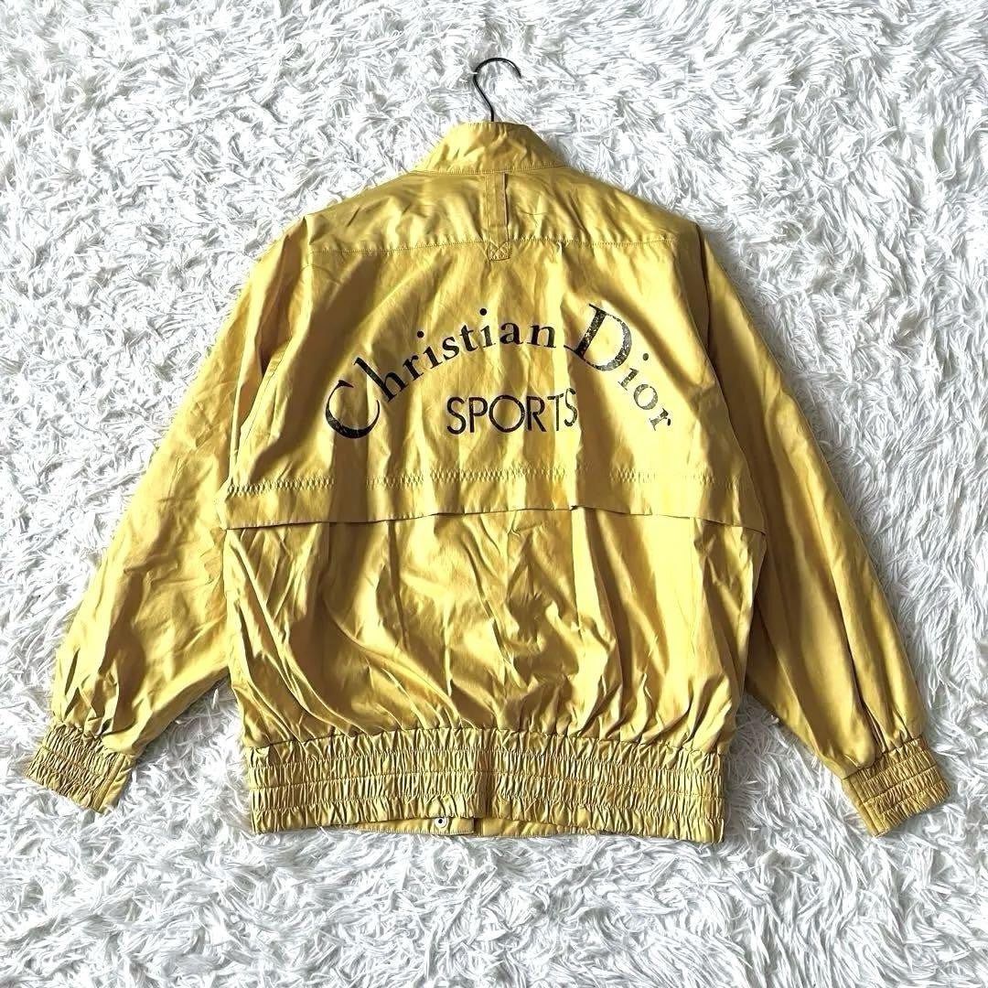Christian Dior Sports Blouson Asian fit M US size S Yellow Authentic