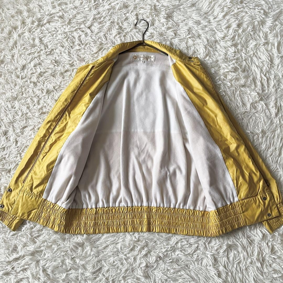 Christian Dior Sports Blouson Asian fit M US size S Yellow Authentic
