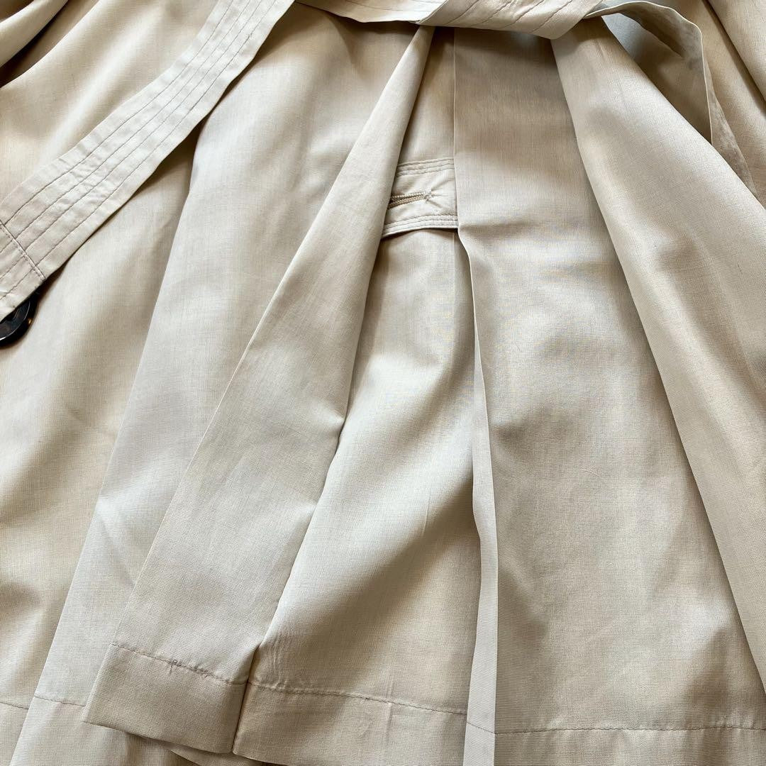 Christian Dior Trench Coat Asian fit M US size S Light Beige Authentic