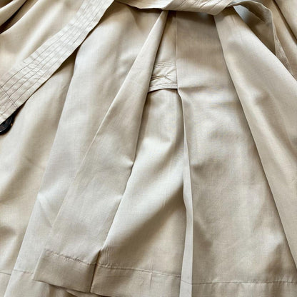 Christian Dior Trench Coat Asian fit M US size S Light Beige Authentic