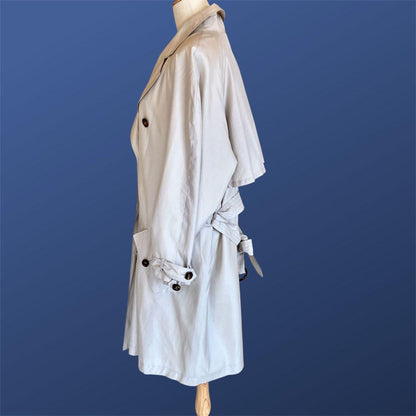 Christian Dior Trench Coat Asian fit M US size S Light Beige Authentic