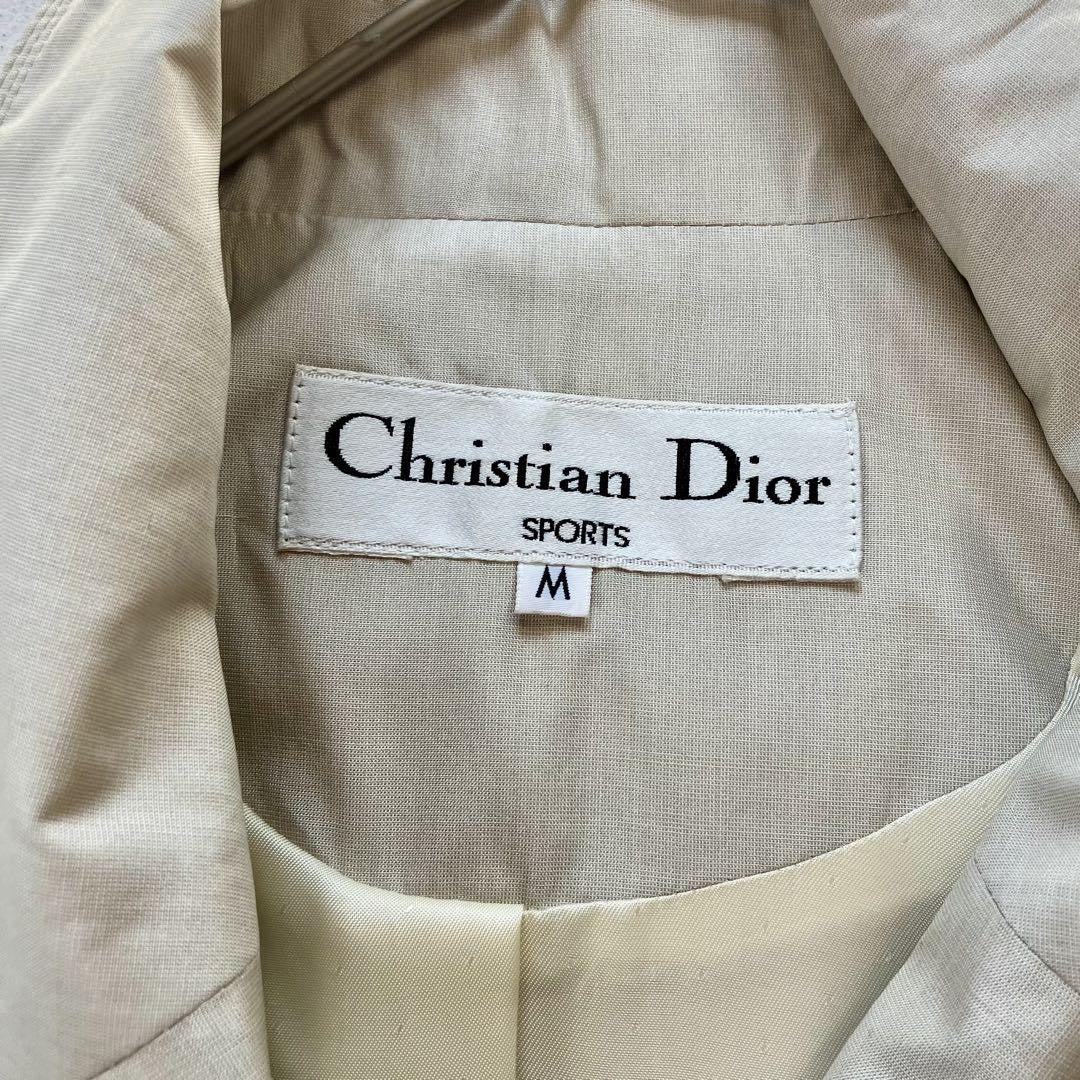 Christian Dior Trench Coat Asian fit M US size S Light Beige Authentic