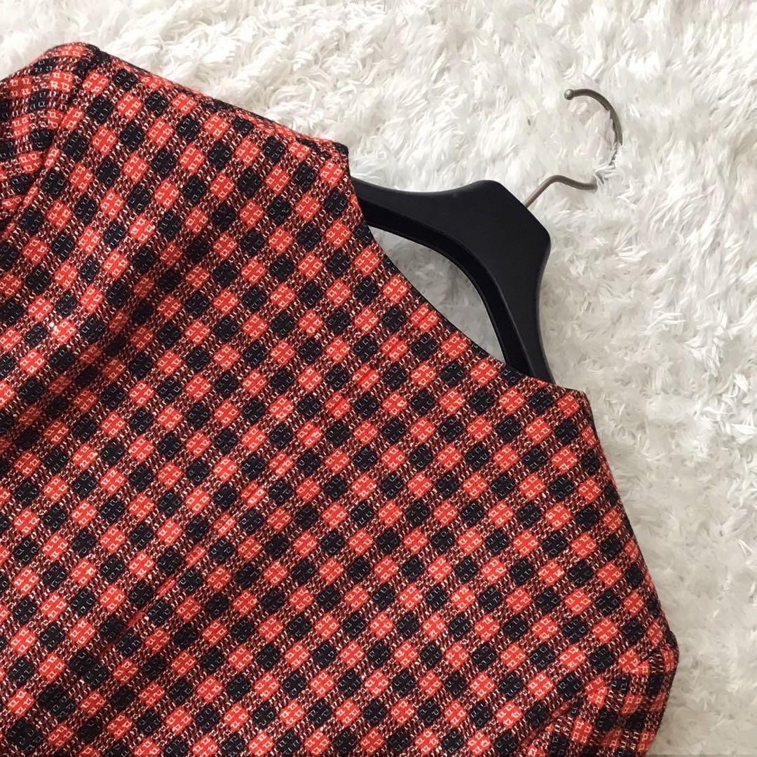 Christian Dior Jacket Asian fit L US size M Red Black Authentic