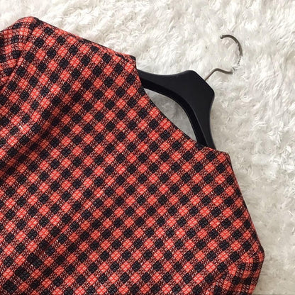 Christian Dior Jacket Asian fit L US size M Red Black Authentic