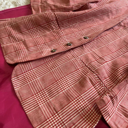 Christian Dior Tailored Jacket Asian fit M US size S Red Authentic