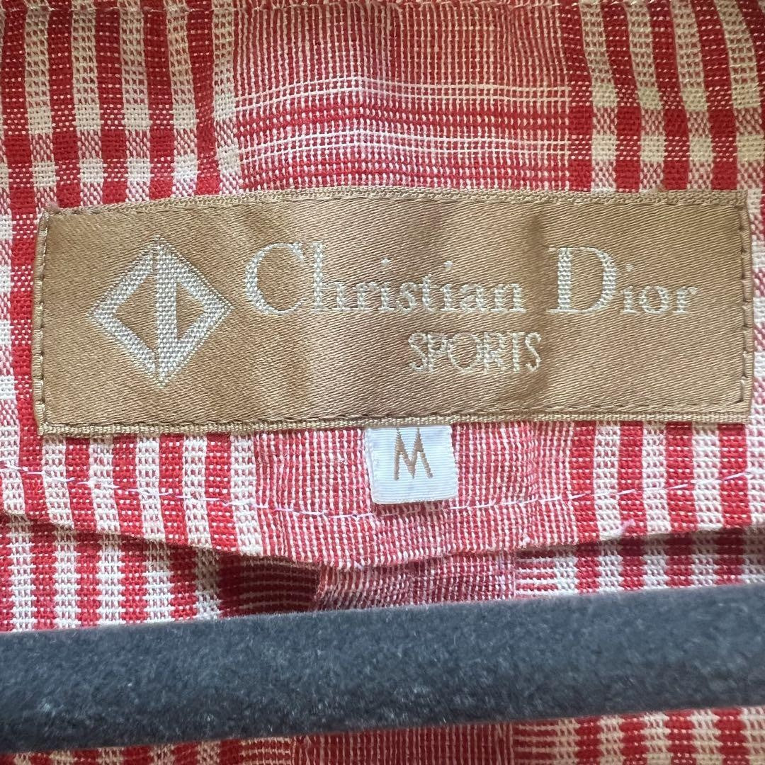 Christian Dior Tailored Jacket Asian fit M US size S Red Authentic