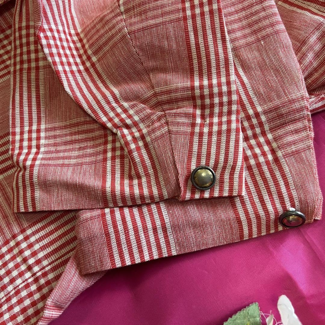 Christian Dior Tailored Jacket Asian fit M US size S Red Authentic