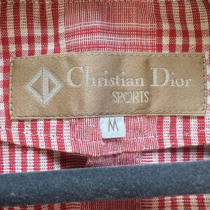 Christian Dior Tailored Jacket Asian fit M US size S Red Authentic