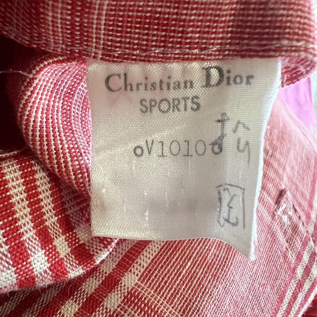 Christian Dior Tailored Jacket Asian fit M US size S Red Authentic