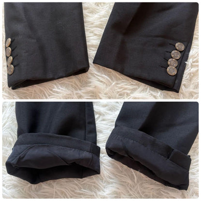 Christian Dior Tailored Jacket Asian fit L US size M Dark Navy Authentic