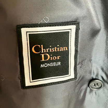 Christian Dior Tailored Jacket Asian fit M US size S Navy Authentic