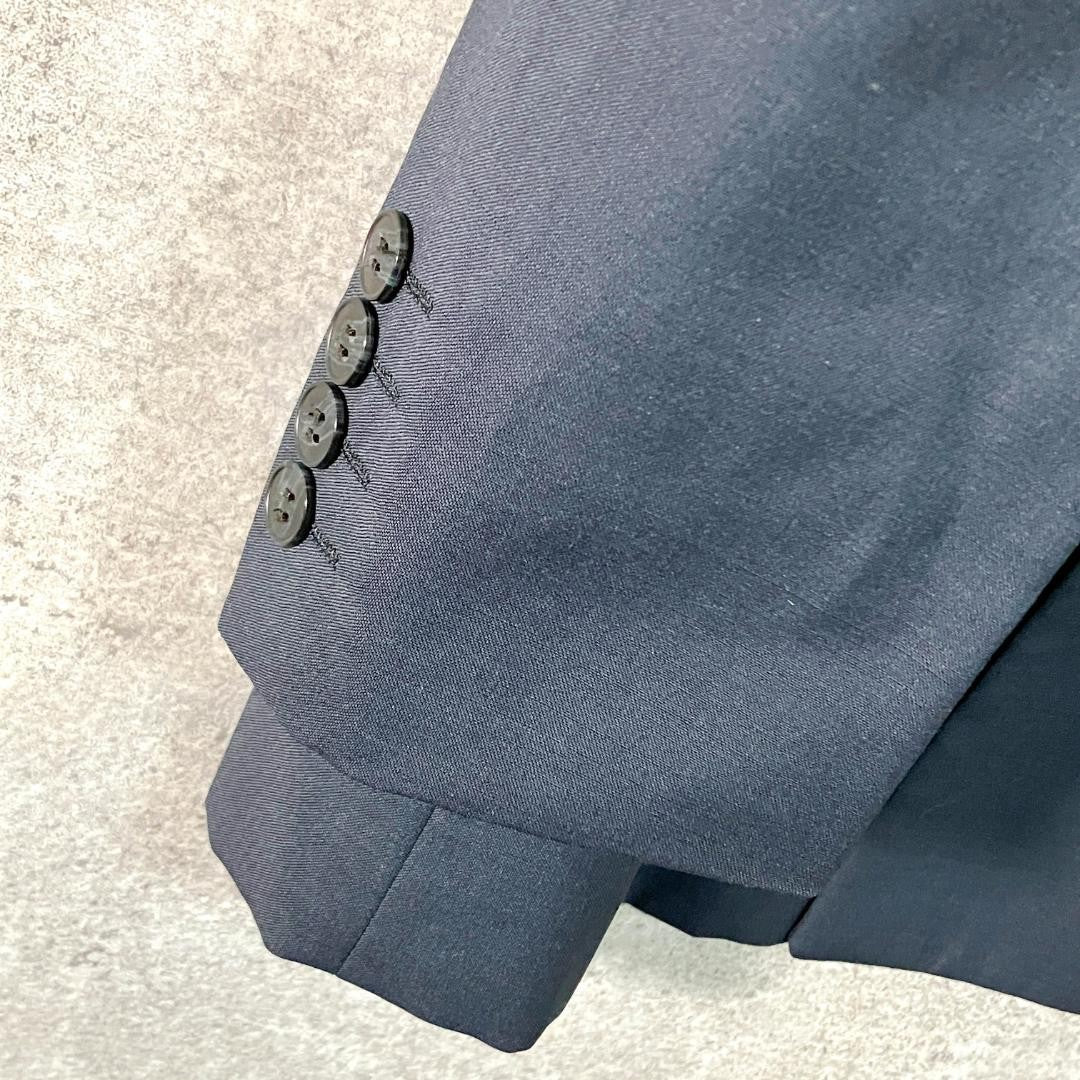 Christian Dior Tailored Jacket Asian fit M US size S Navy Authentic