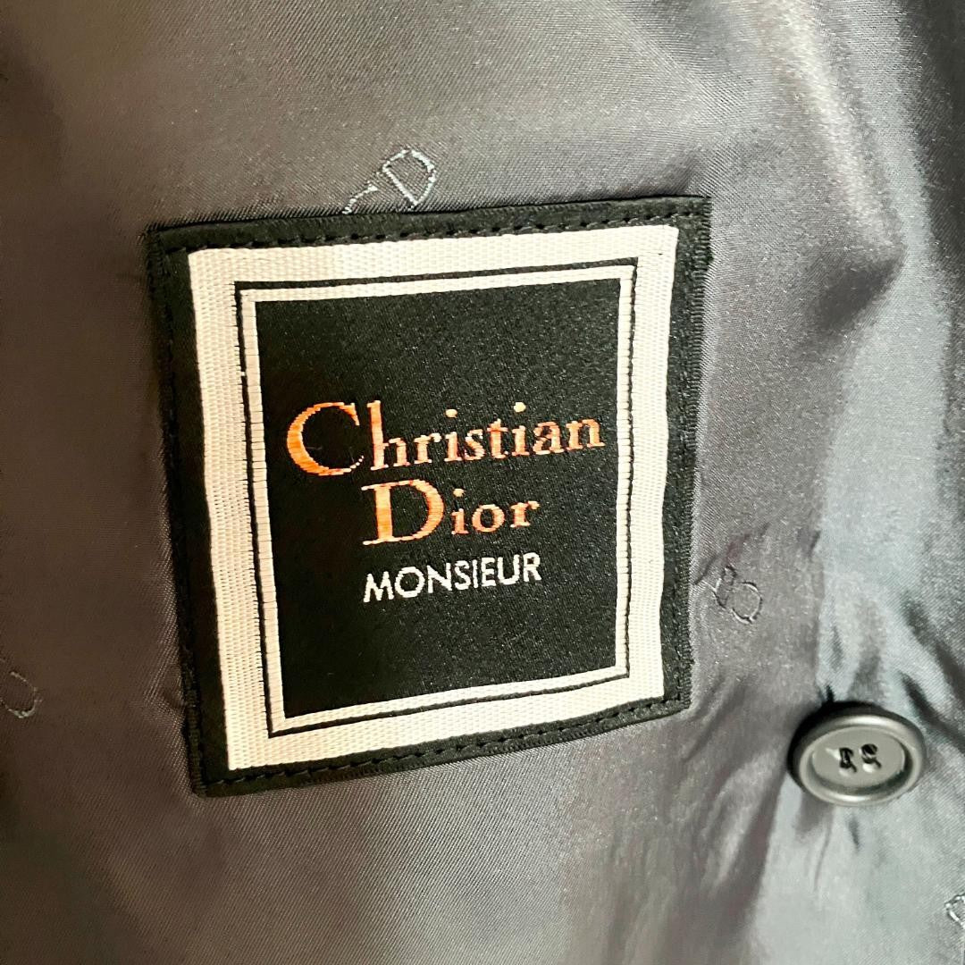 Christian Dior Tailored Jacket Asian fit M US size S Navy Authentic