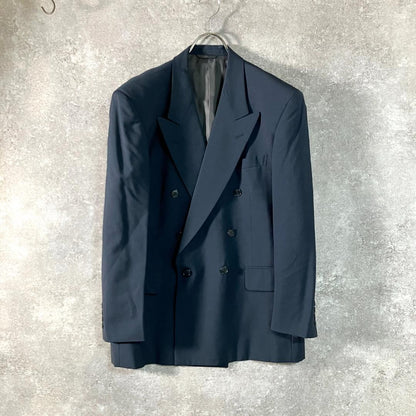 Christian Dior Tailored Jacket Asian fit M US size S Navy Authentic