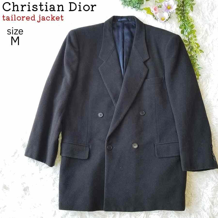 Christian Dior Tailored Jacket Asian fit M US size S Dark Navy Authentic
