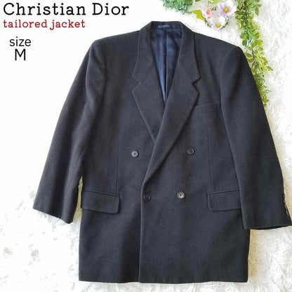 Christian Dior Tailored Jacket Asian fit M US size S Dark Navy Authentic