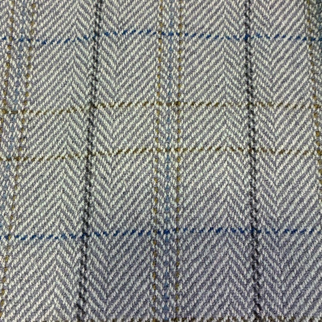 Christian Dior MONSIEUR Tailored Jacket Asian fit L US size M Gray Blue Auth