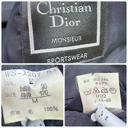 Christian Dior Tailored Jacket Asian fit M US size S wool Authentic