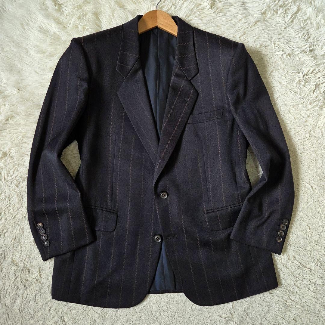 Christian Dior Tailored Jacket Asian fit L US size M Dark Navy Authentic