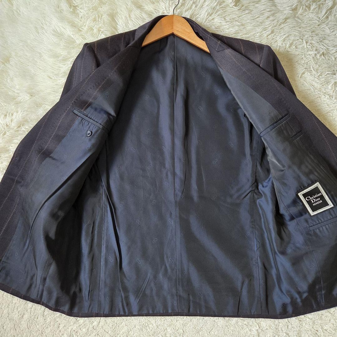 Christian Dior Tailored Jacket Asian fit L US size M Dark Navy Authentic