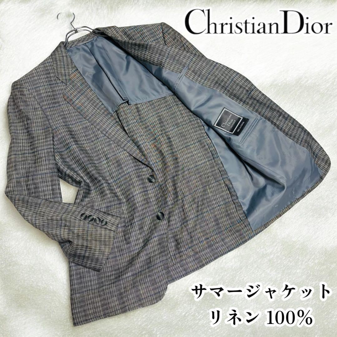 Christian Dior MONSIEUR Tailored Jacket Asian fit M US size S Gray Authentic
