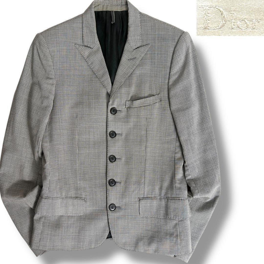 Dior Homme Tailored Jacket Asian fit S US size XS Gray Authentic