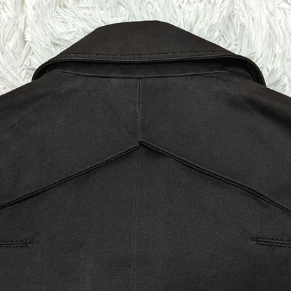 Dior Homme Trench Coat Asian fit M US size S Black Authentic