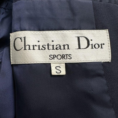 Christian Dior Tailored Jacket Asian fit S US size XS Navy Authentic