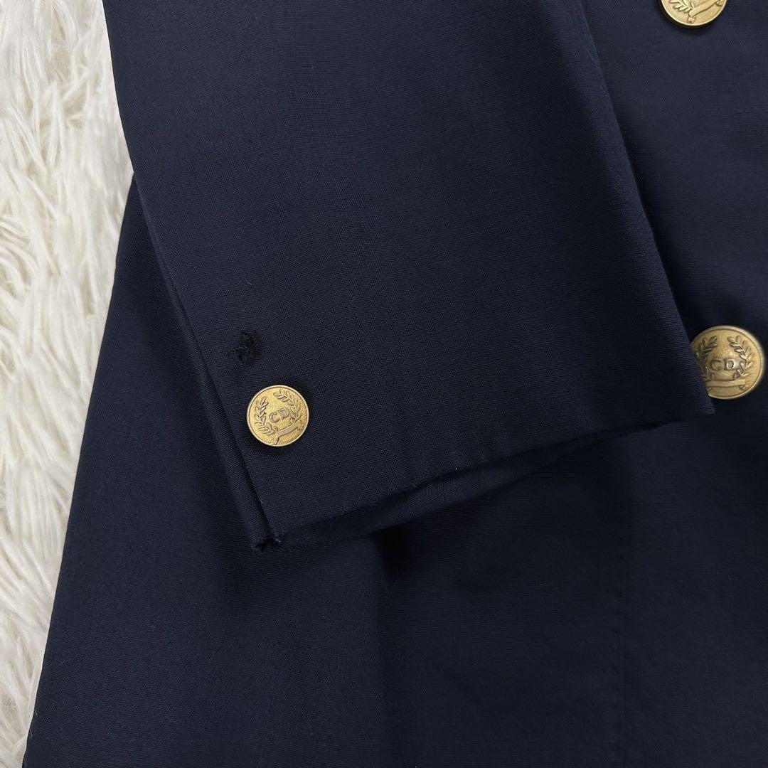 Christian Dior Tailored Jacket Asian fit S US size XS Navy Authentic
