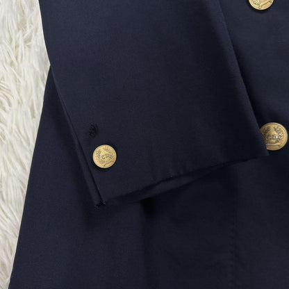 Christian Dior Tailored Jacket Asian fit S US size XS Navy Authentic