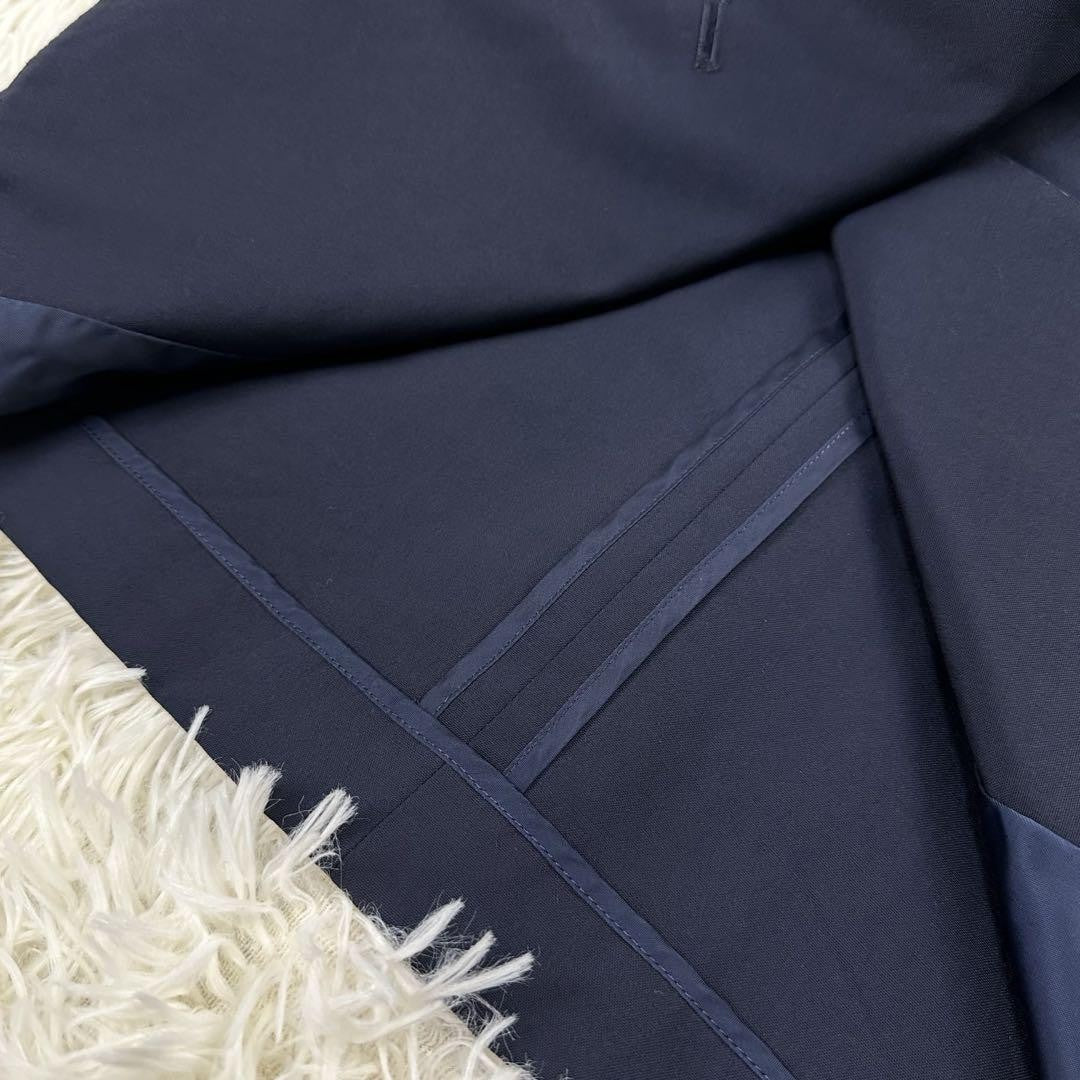 Christian Dior Tailored Jacket Asian fit S US size XS Navy Authentic