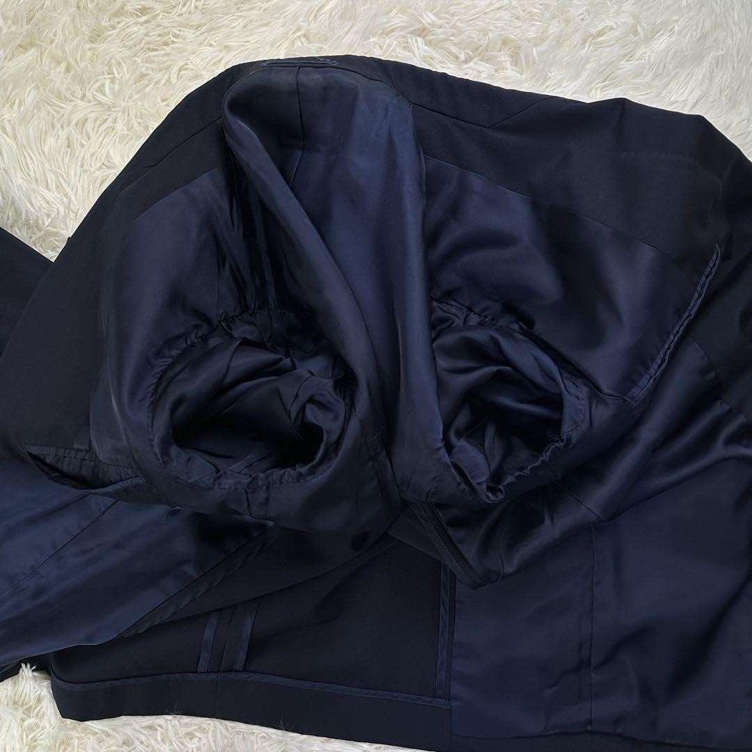Christian Dior Tailored Jacket Asian fit S US size XS Navy Authentic
