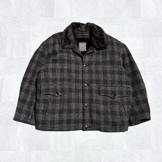 Christian Dior Blouson Asian fit L US size M Brown Authentic