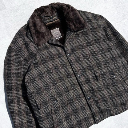 Christian Dior Blouson Asian fit L US size M Brown Authentic