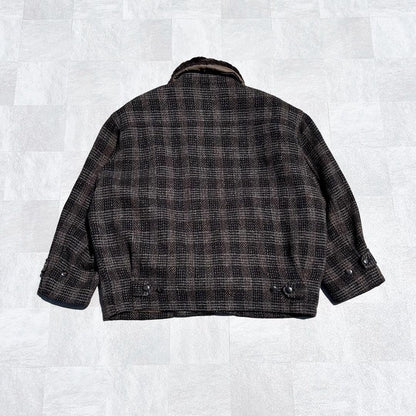 Christian Dior Blouson Asian fit L US size M Brown Authentic