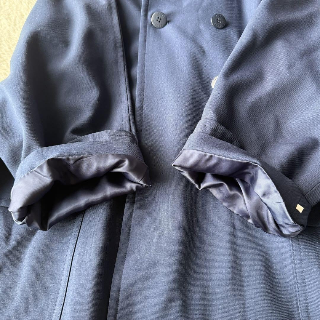Christian Dior Coat Asian fit M US size S Navy Authentic