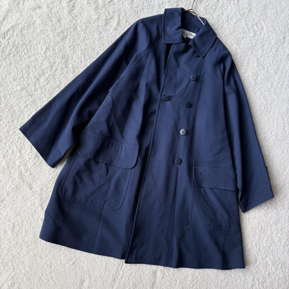 Christian Dior Coat Asian fit M US size S Navy Authentic