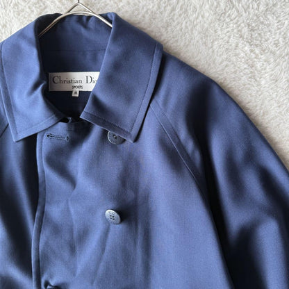 Christian Dior Coat Asian fit M US size S Navy Authentic