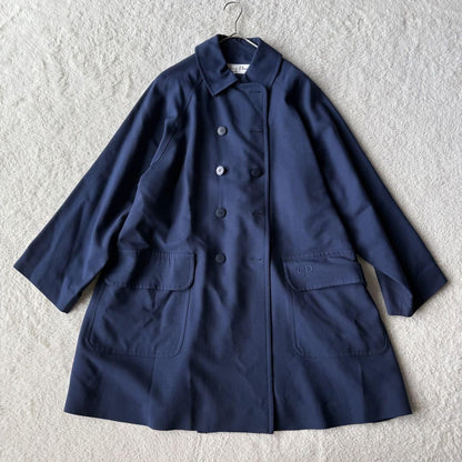 Christian Dior Coat Asian fit M US size S Navy Authentic