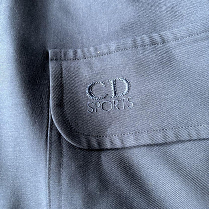 Christian Dior Coat Asian fit M US size S Navy Authentic