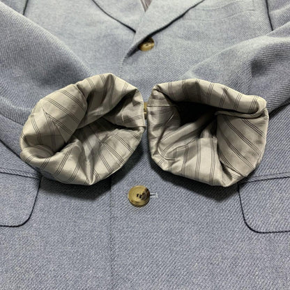 Christian Dior Tailored Jacket Asian fit M US size S Light Blue Authentic