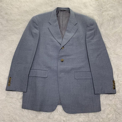 Christian Dior Tailored Jacket Asian fit M US size S Light Blue Authentic