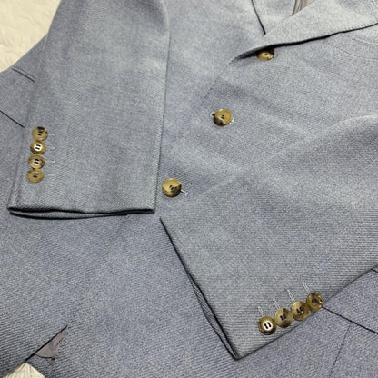 Christian Dior Tailored Jacket Asian fit M US size S Light Blue Authentic