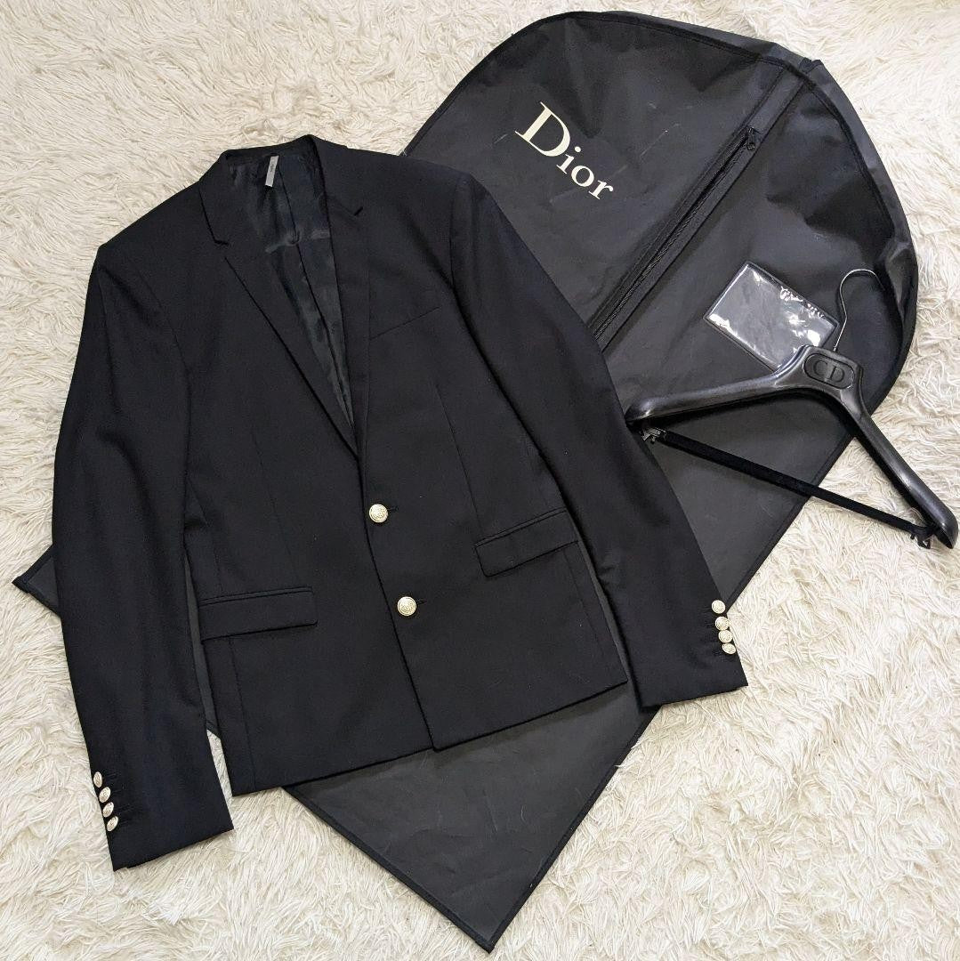 Dior Homme Tailored Jacket Asian fit S US size XS Black Authentic